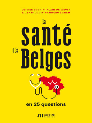 cover image of La santé des Belges en 25 questions